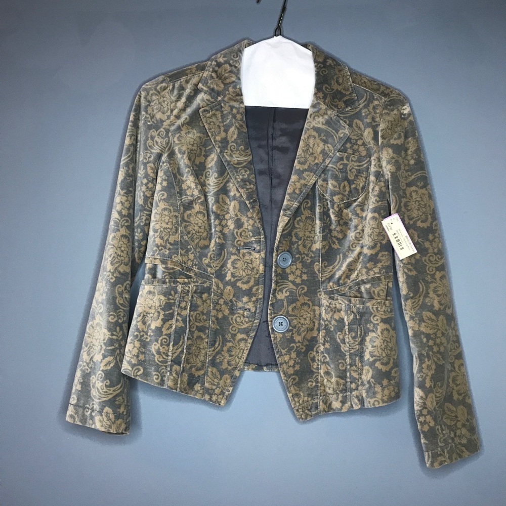 Floral blazer